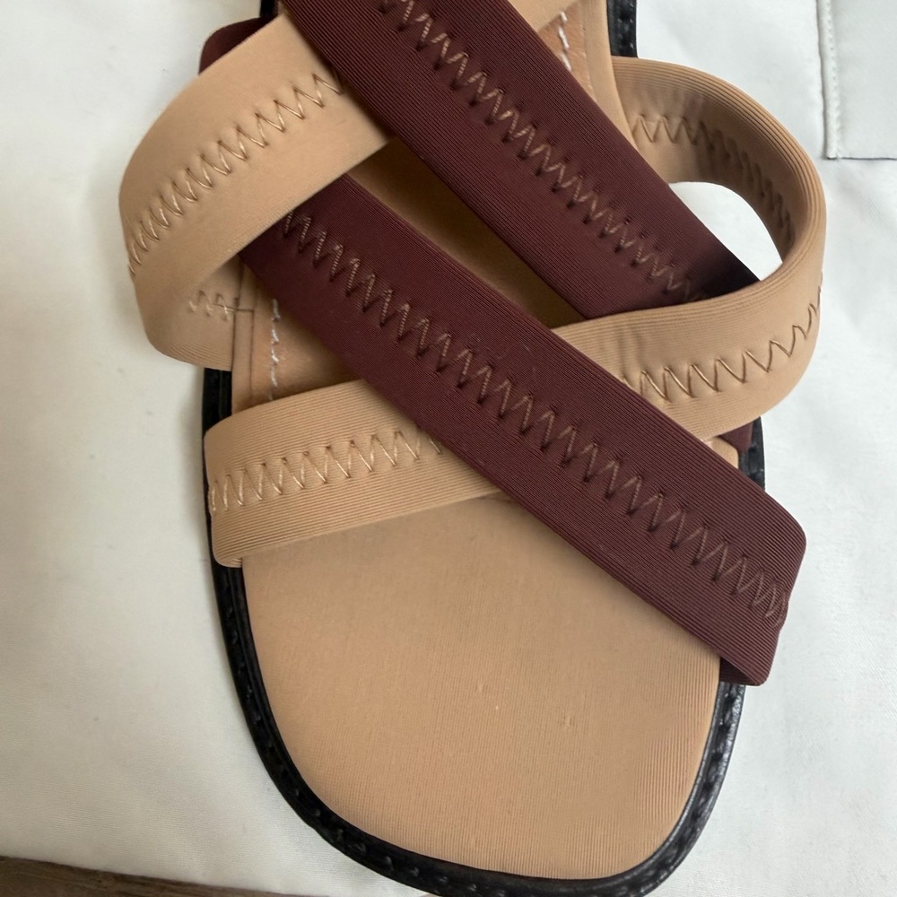 STAUD Brown  Sandals Shoes - Picture 6 of 8